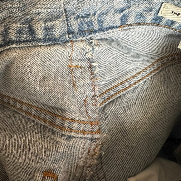 Denim Forum Aritzia The Joni High Rise Loose 29L Denim Jeans Pants US 30 - Picture 11 of 15